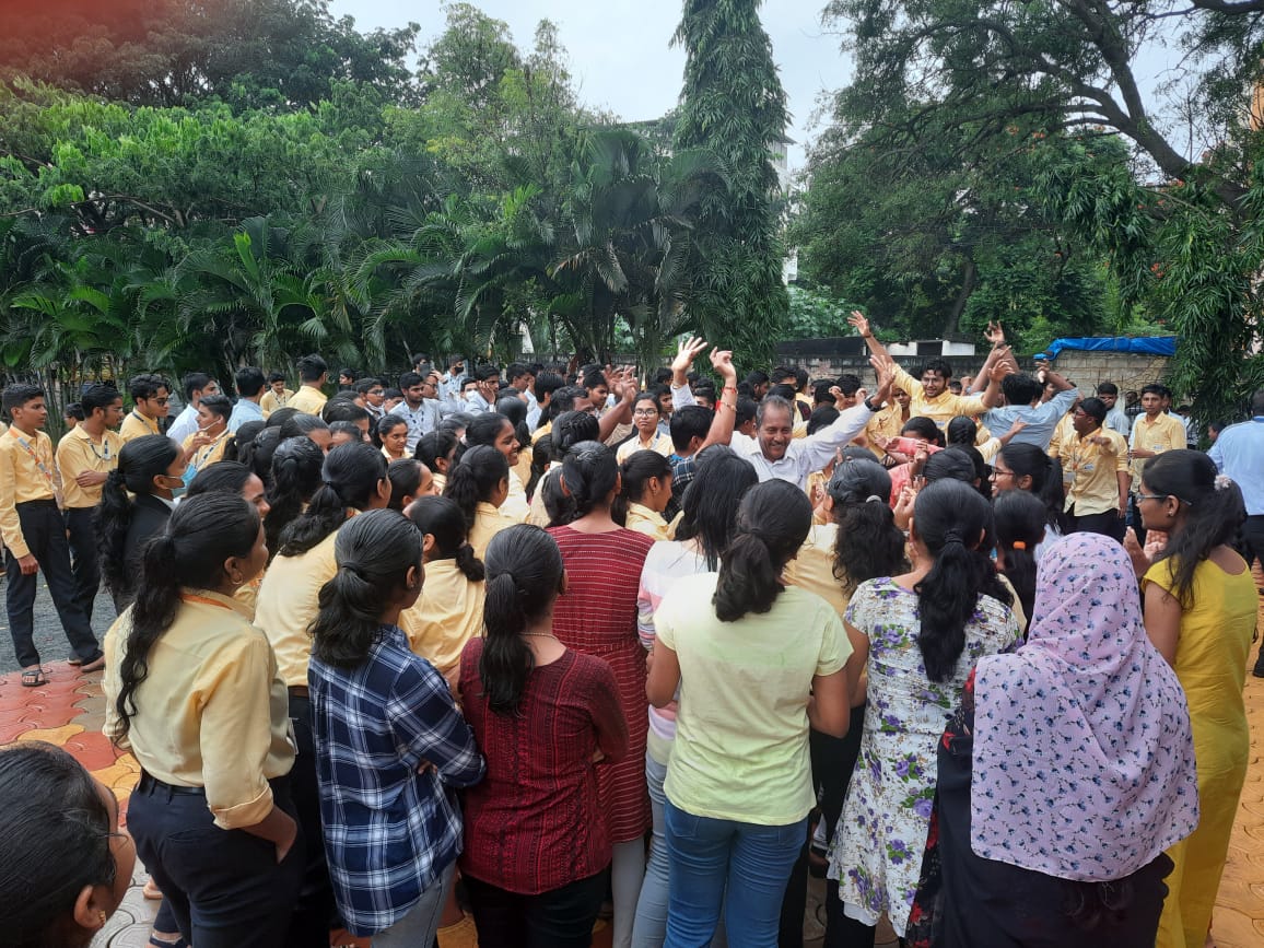 Students celebrating